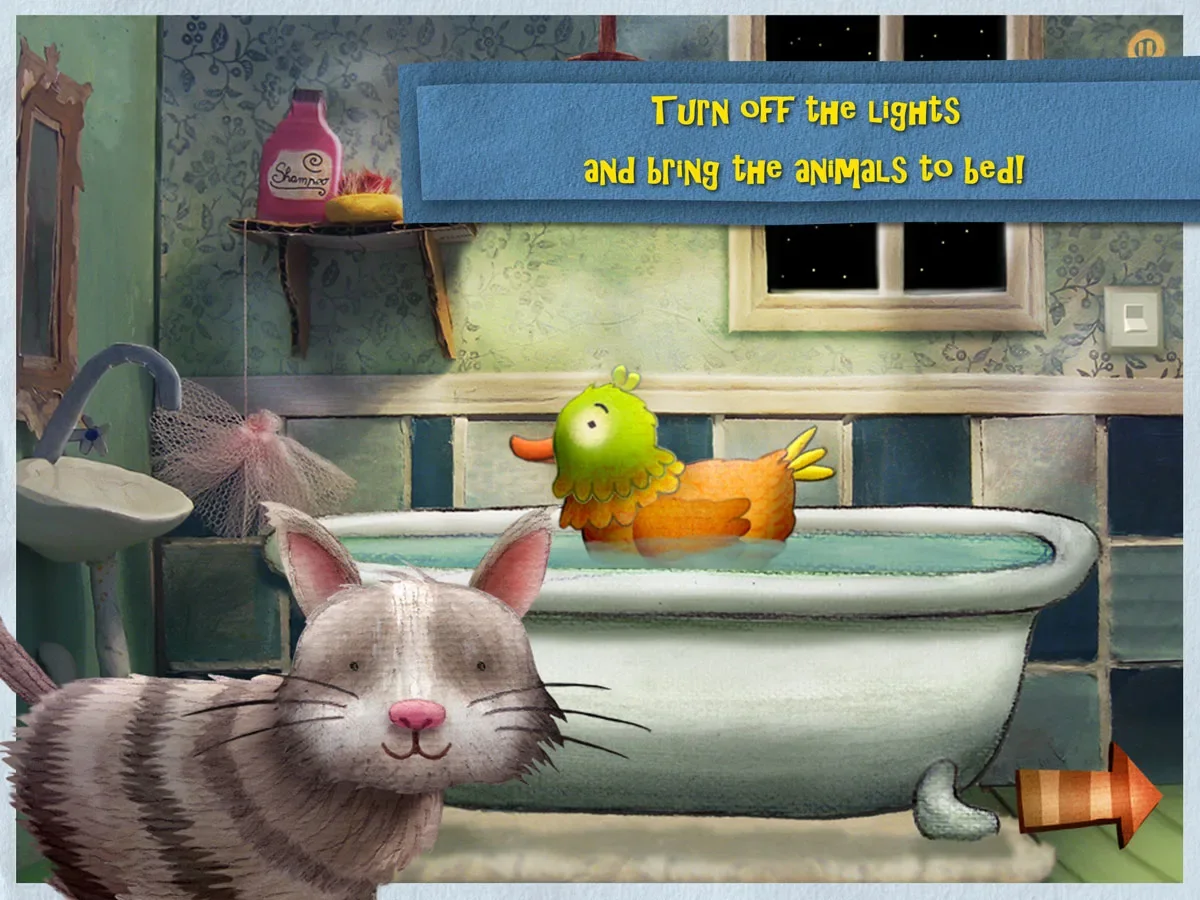 Nighty Night Bedtime Book – turn off the lights and bring the animals to bed