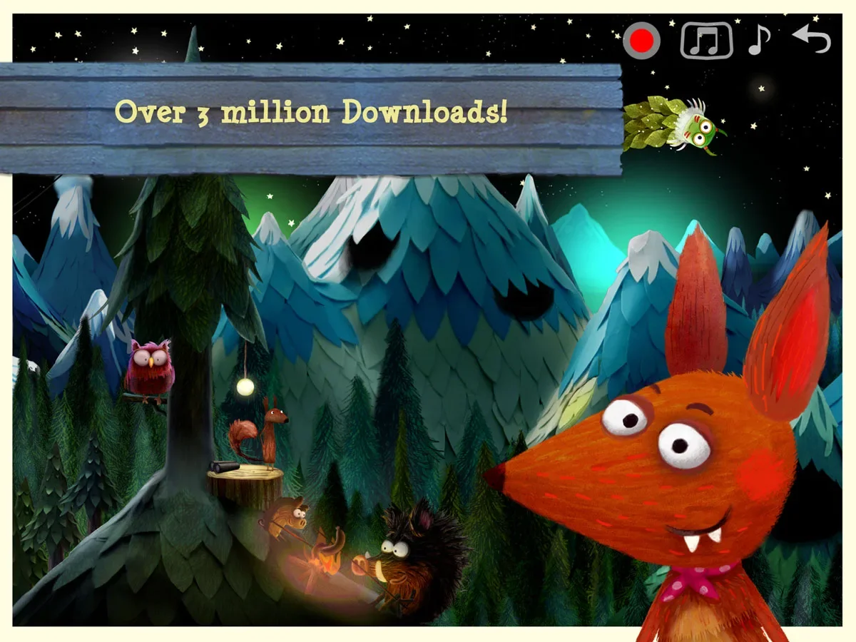 Little Fox Nursery Rhymes App – handmade sing along app for children