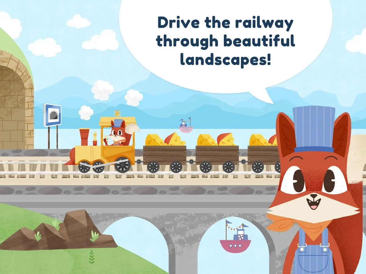 Little Fox Train Adventures – drive the railway through beautiful landscapes