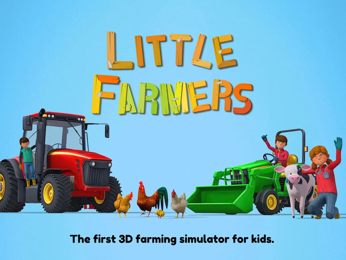 Little Farmers App for kids – The first 3D farming simulator game for children