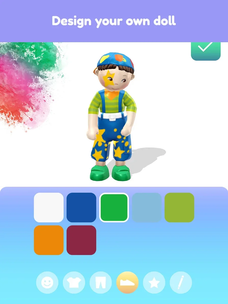 Little Friends Dance Studio AR App – design your own dolls