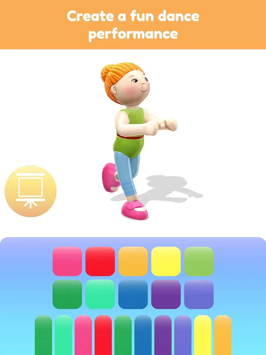 Little Friends Dance Studio AR App – create a fun dance performance