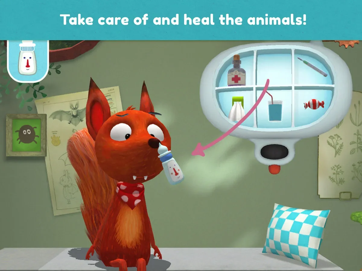 Little Fox Animal Doctor App – take care of and heal the animals