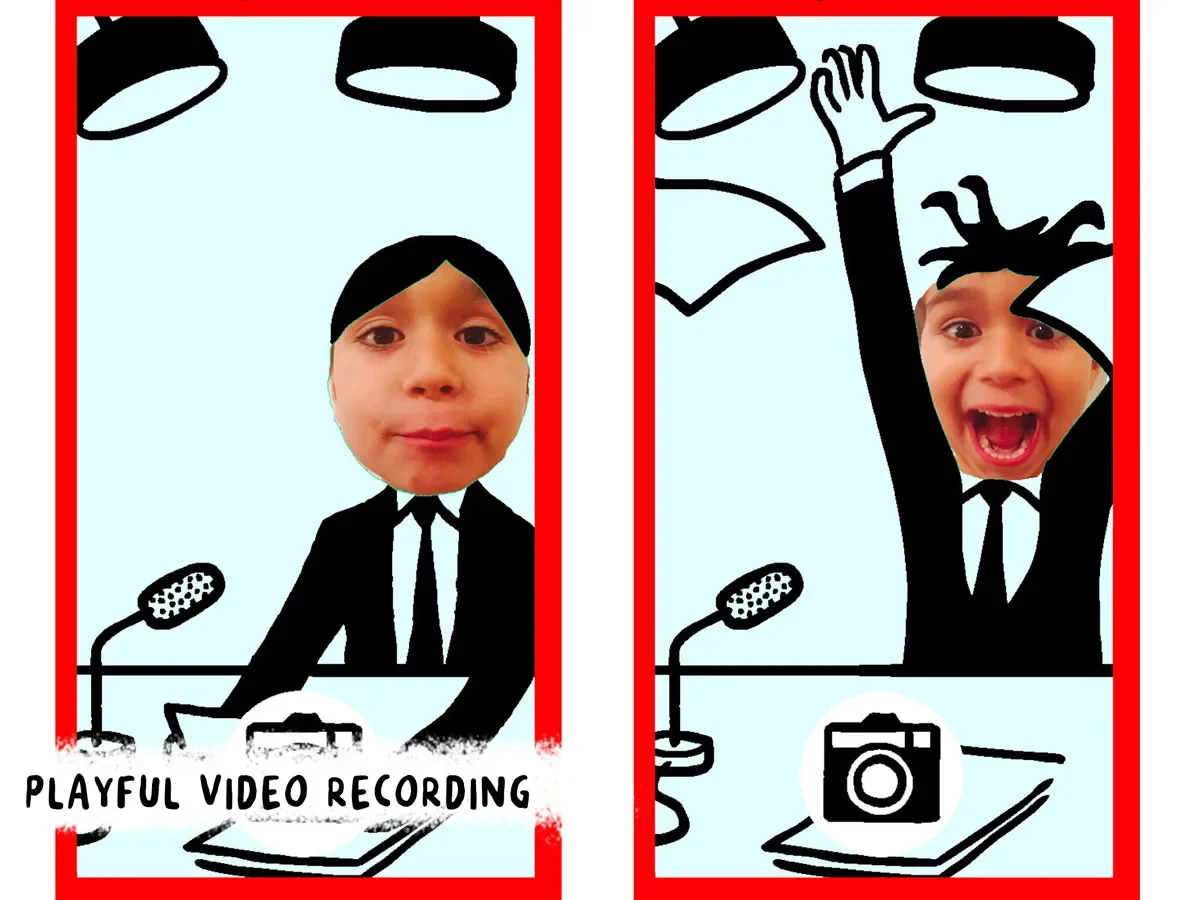 CHOMP App by Christoph Niemann – playful video recording