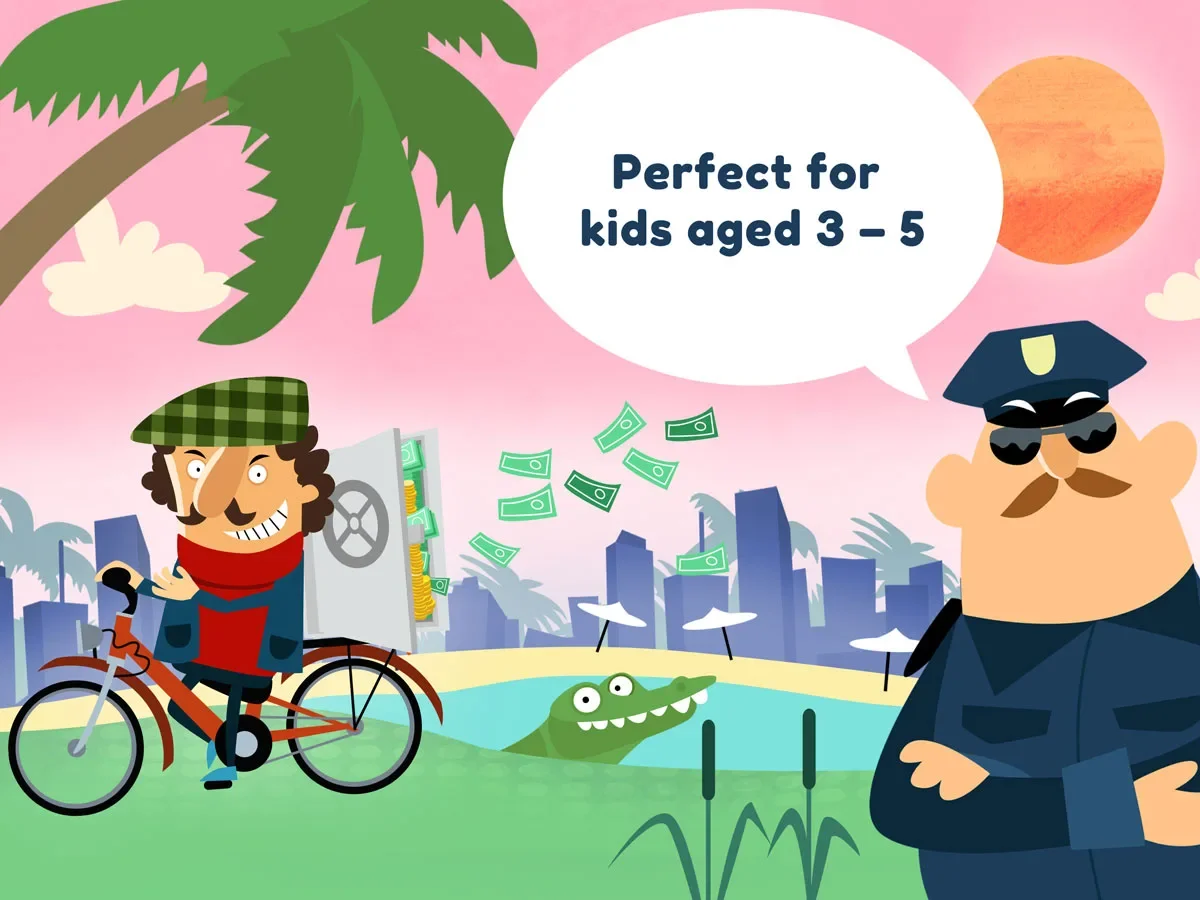 Little Police Station Kids App – perfect game for kids aged 3 to 5