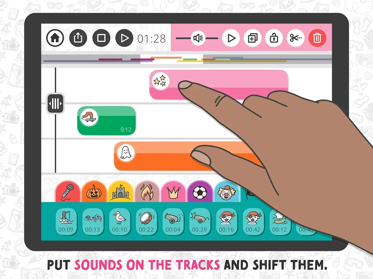 Audio Adventure App – creative sound studio