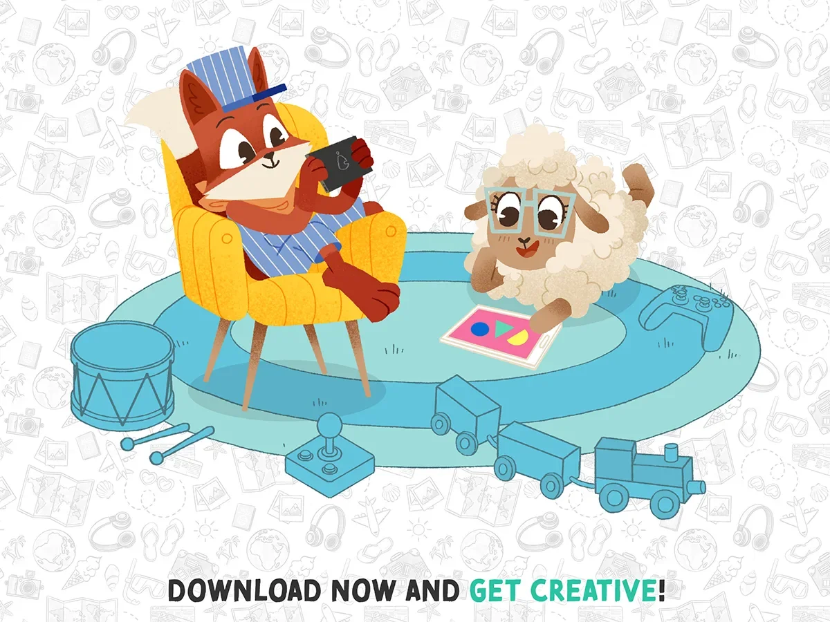Art Adventure – Kreativapp für Kinder