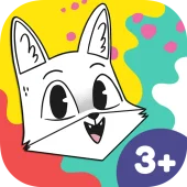 App icon: Coloring Fun with Fox and Sheep
