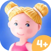 App icon: Little Friends Dance Studio AR
