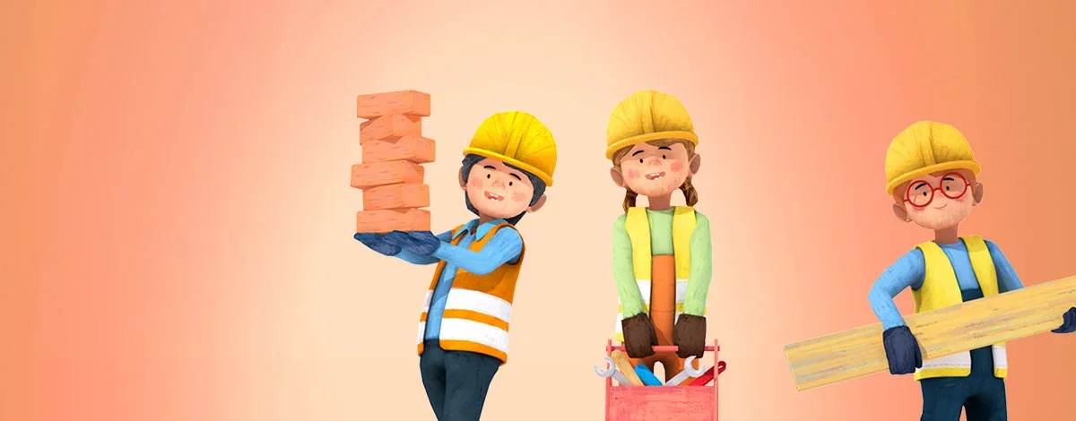 Little Builders: Drive a digger, operate a crane and help on a building site.
