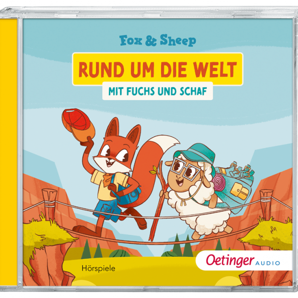 "Rund um die Welt mit Fuchs und Schaf" on CD